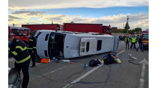 ACCIDENT MICROBUZ TIR