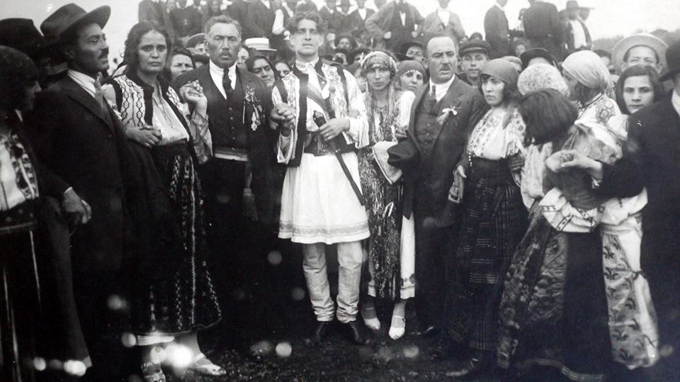 Capitanul Corneliu Zelea Codreanu la nunta sa de la Focsani din 14 iunie 1925