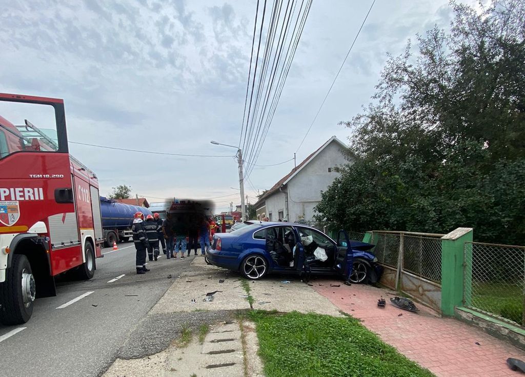 ACCIDENT grav lângă PITEȘTI! Un COPIL rănit! Intervenție de URGENȚĂ!