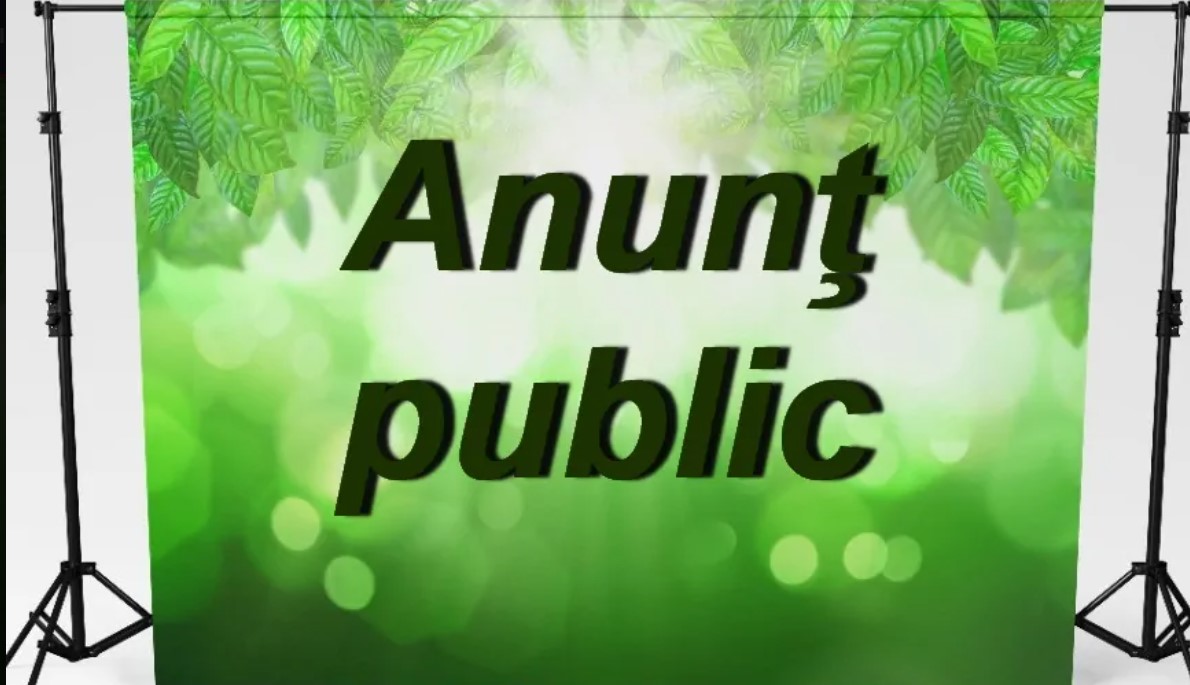 Anunț public privind decizia etapei de incadrare în localitatea Mihăești, sat Mihăești din  județul Argeș