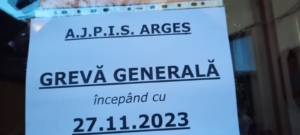 Grevă generală într-o instituție din Argeș! Plățile către populație-blocate! 1 greva ajpis1 300x135 1