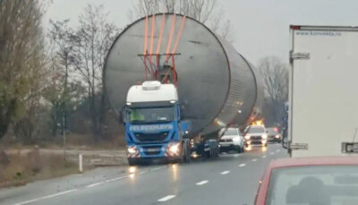 Transporturi agabaritice traversează județul Argeș. Autoritățile impun restricții și măsuri de siguranță