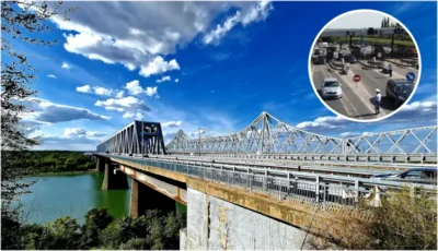 Atenție șoferi! S-a scumpit taxa de pod la Fetești! Amenda e uriașă dacă nu ești atent!