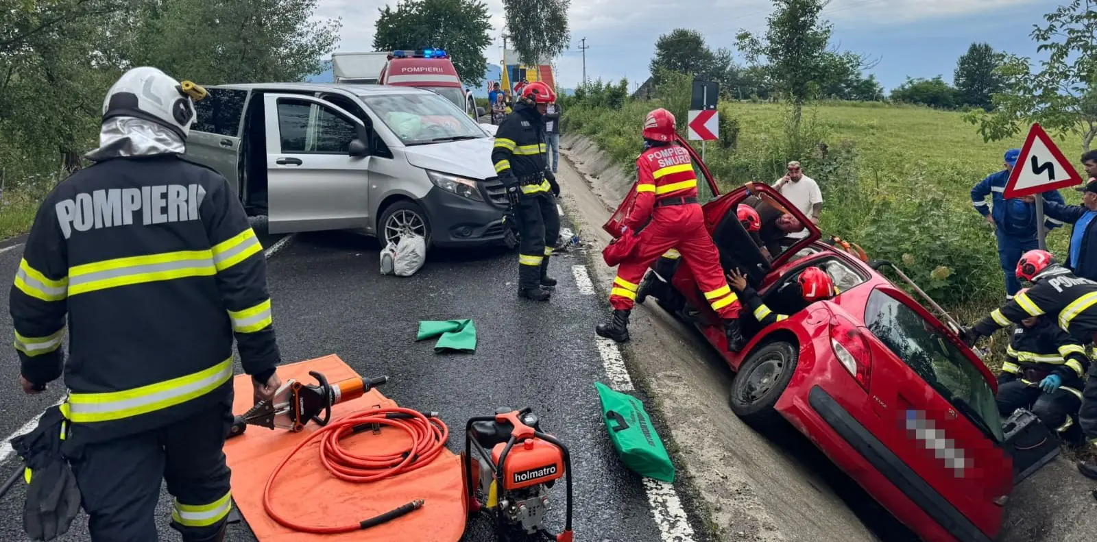 accident pompieri