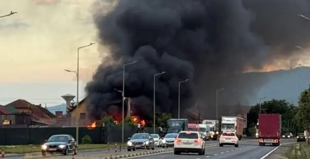 incendiu ghimbav