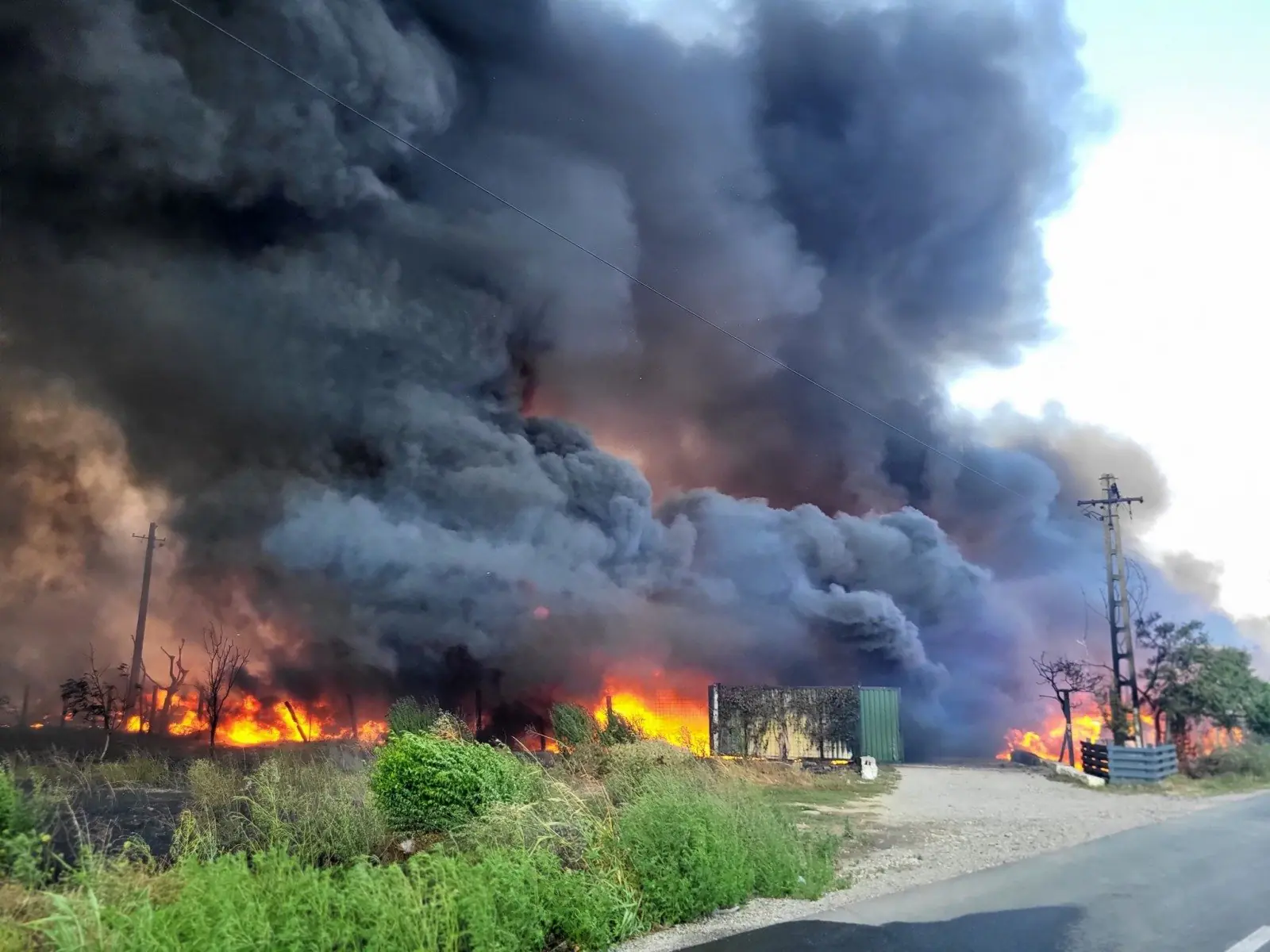 incendiu glina