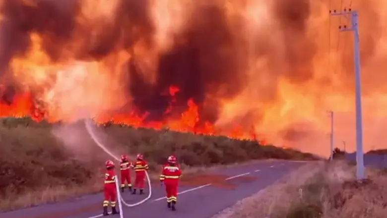 incendiu pompieri