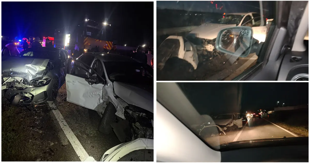 accident mioveni carambol patru masini