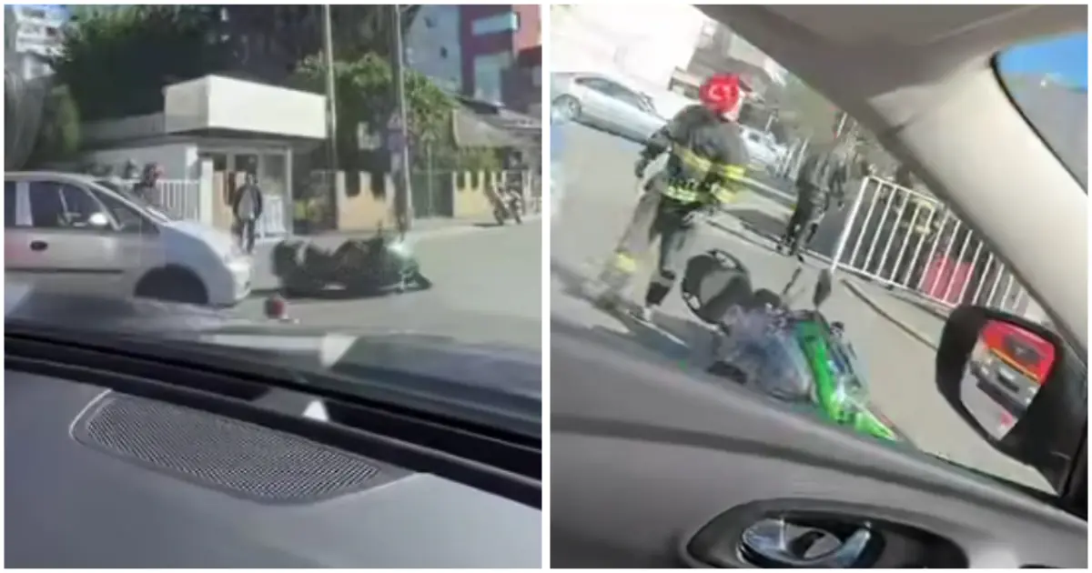 accident moto centru pitesti