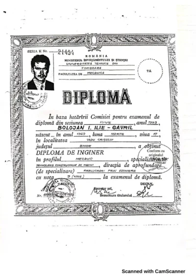 Cu ce note a terminat Bolojan cele două facultăți. Detaliul care a ieșit la iveală! 2 diploma ilie bolojan