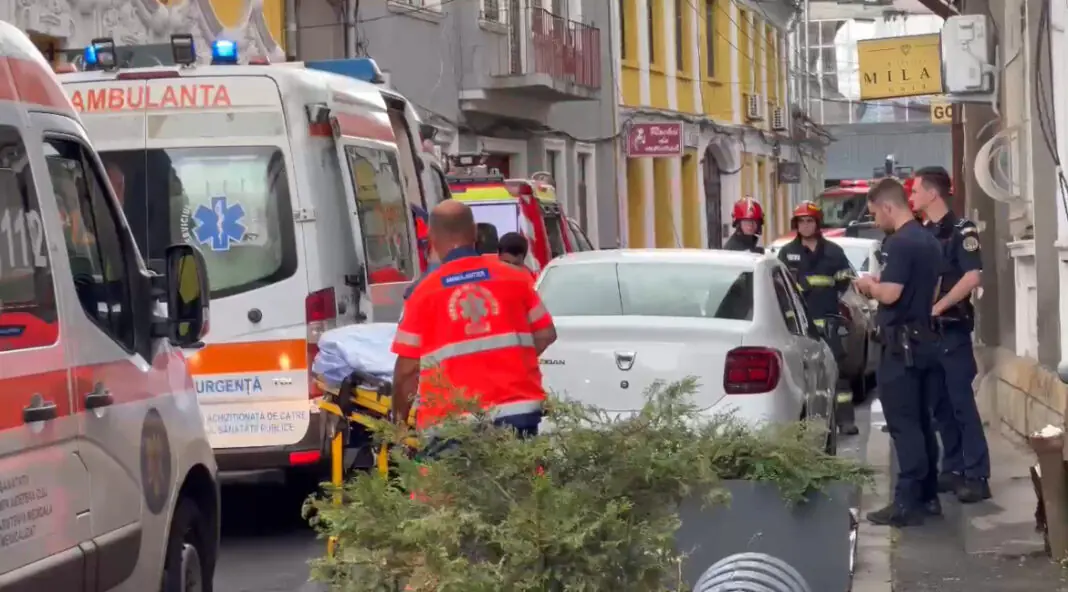 explozie incident strada