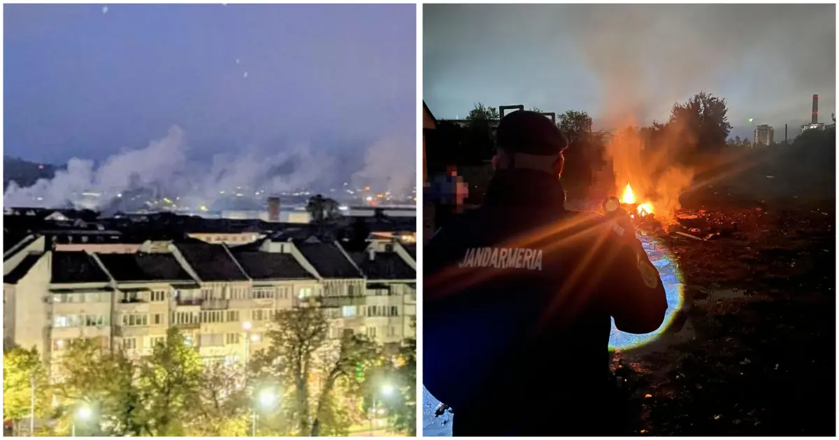 foc magistrala gaz pericol