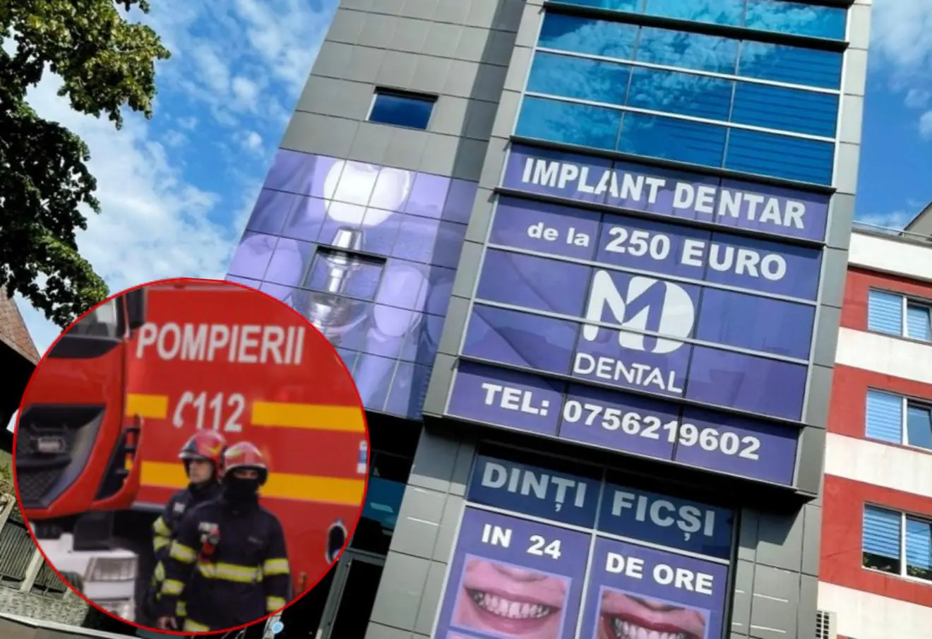 interventie pompieri gaze centru