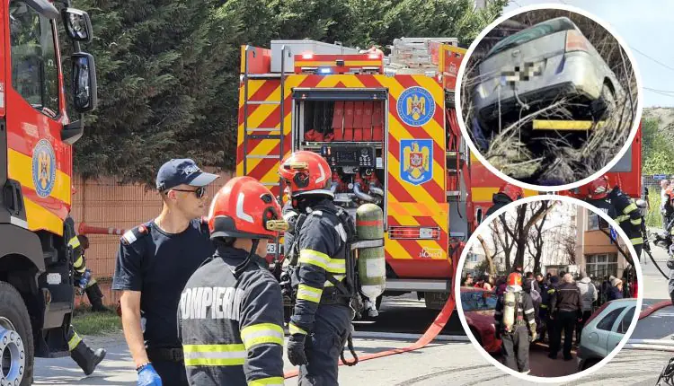 pompieri elevi evacuati gaze