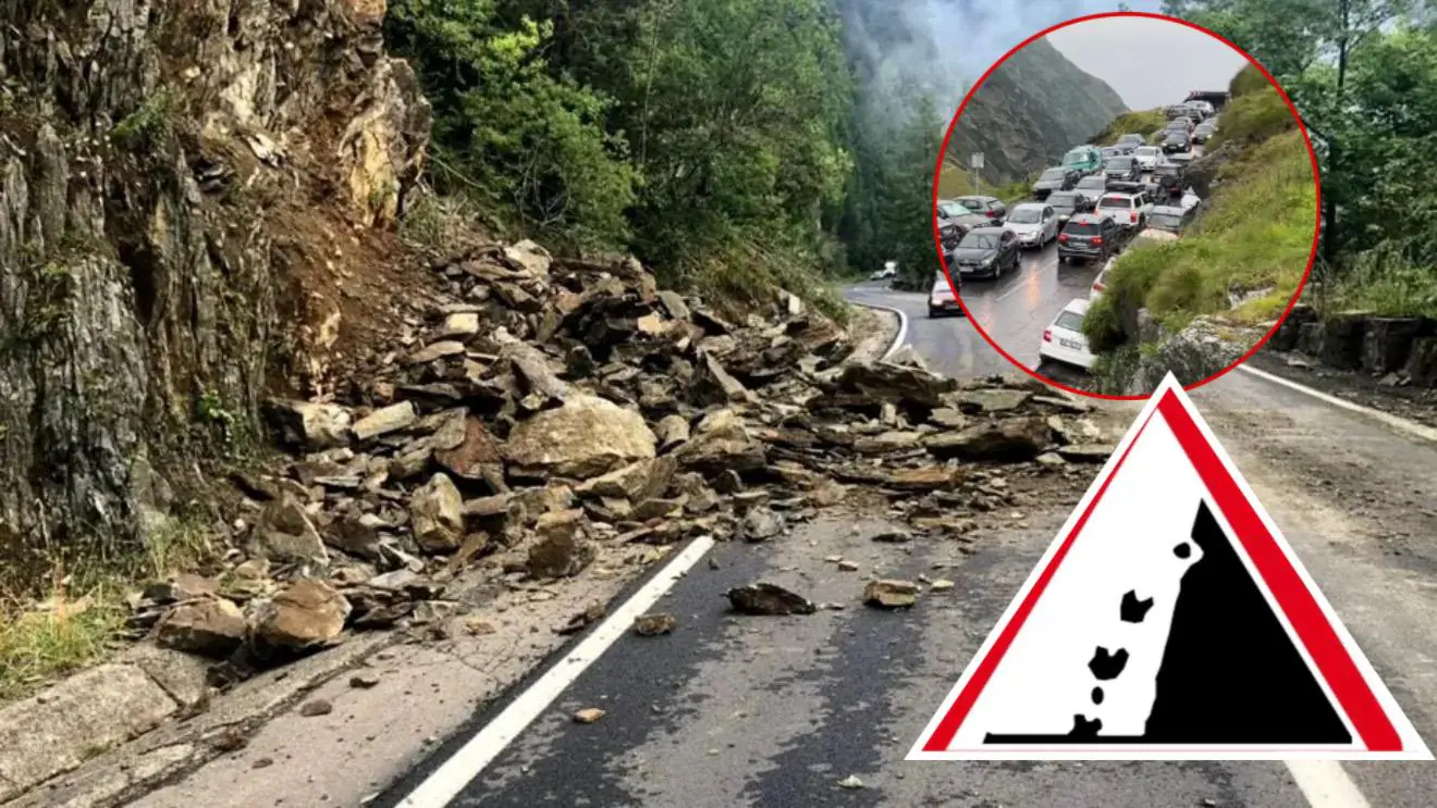 trafic paralizat transfagarasan