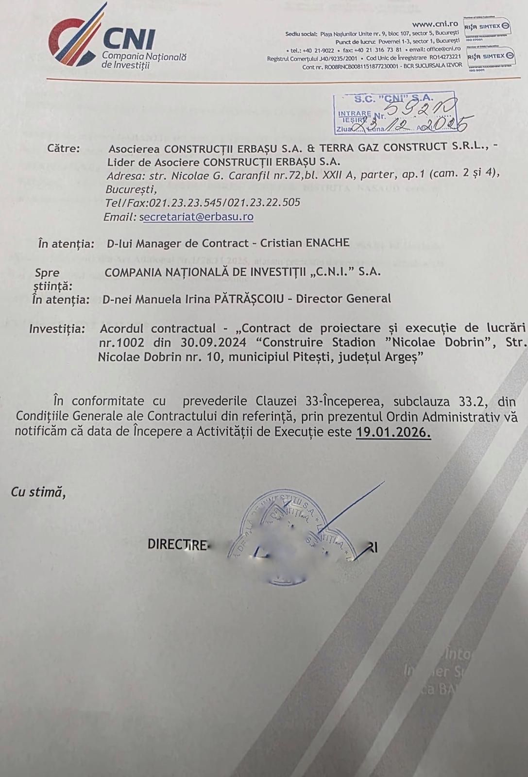 Oficial! Când încep lucrările la noul Stadion Nicolae Dobrin! Primarul Gentea a anunțat data exactă! 1 605152881 1477386774391468 3011027912812395904 n