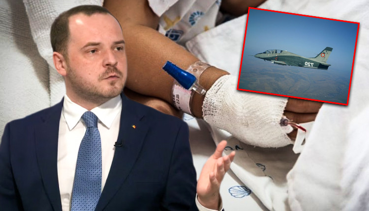 rogobete avion copil spital