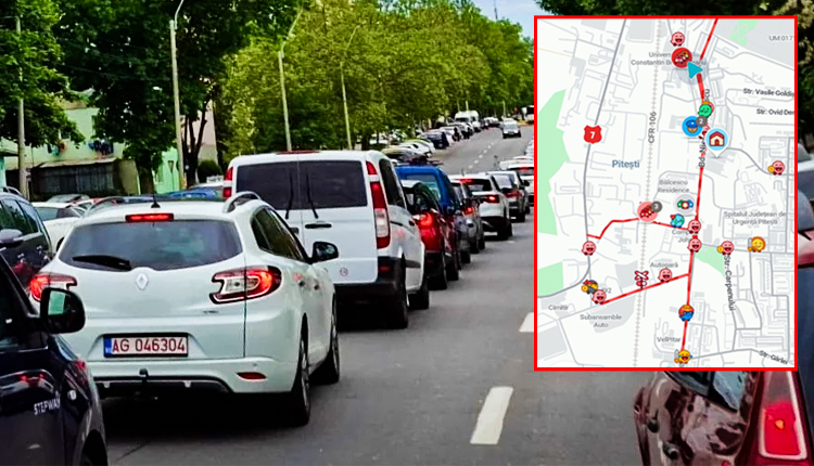 trafic pitesti