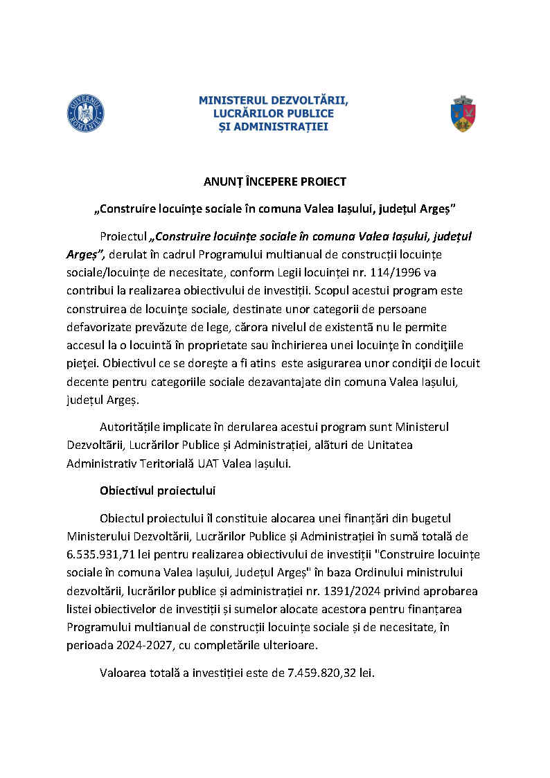 comunicat deschidere proiect locuinte sociale valea iasului Page1
