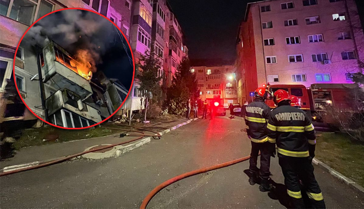 TRAGEDIE! Un BĂRBAT a MURIT carbonizat! INCENDIU devastator într-un bloc!