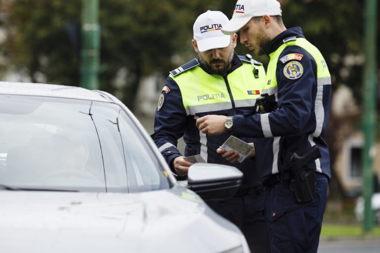 Șoc total în trafic! Ce au descoperit polițiștii pe mașina unui tânăr de 26 de ani: Nu o să-ți vină să crezi ce avea montat în loc de numere!