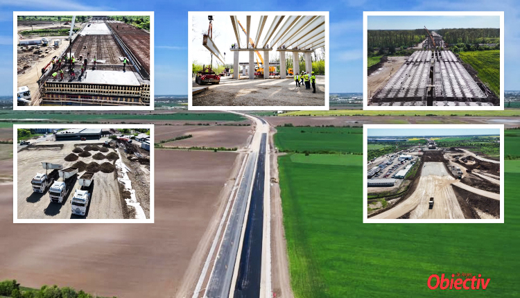 MOBILIZARE de forțe pe șantierul AUTOSTRĂZII A0 NORD! Sute de muncitori și utilaje LUCREAZĂ la foc continuu! Când va fi dată în TRAFIC? 