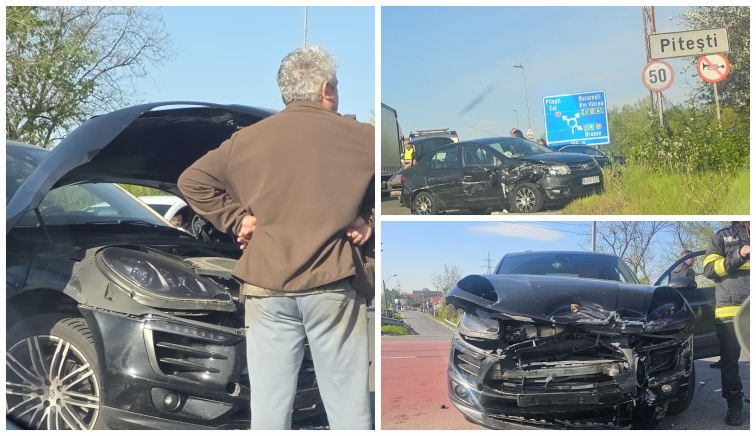 ACUM! ACCIDENT grav la Podul Viilor! Două mașini – praf! Trafic INFERNAL!