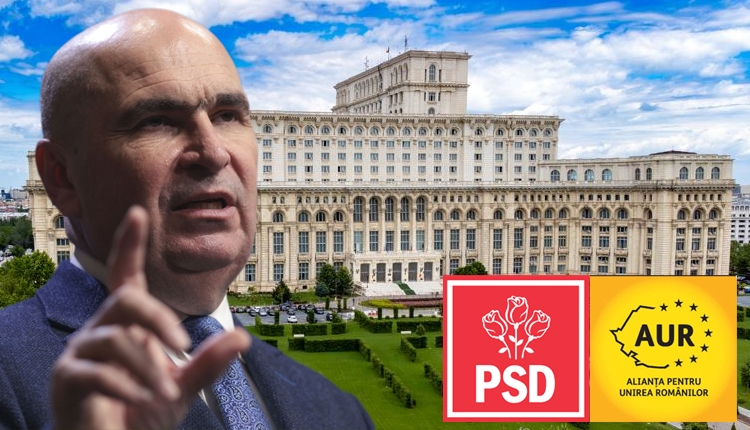 BOMBĂ în politică! PSD și AUR bat palma pentru a-l dărâma pe Bolojan! S-a aflat ce scrie în mesajul secret trimis parlamentarilor!