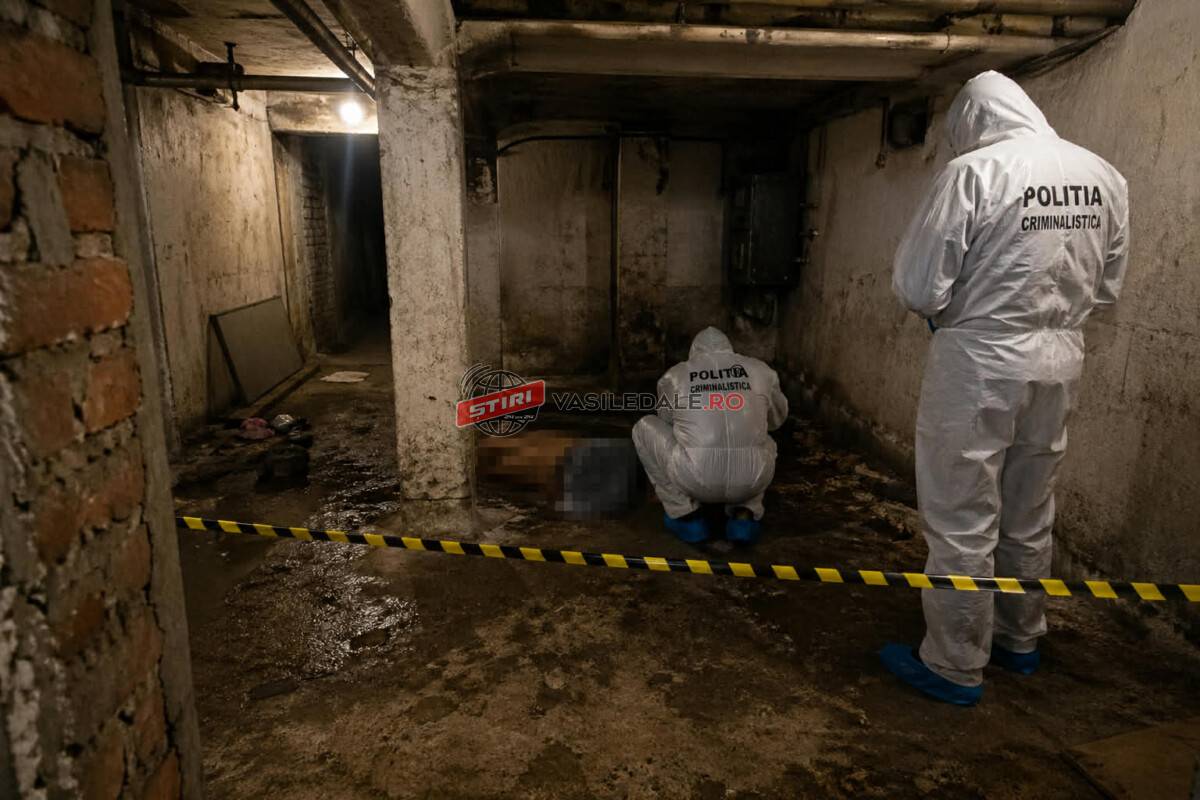 Descoperire macabră în subsolul unui bloc! Ce au găsit locatarii când au vrut să facă curățenie?