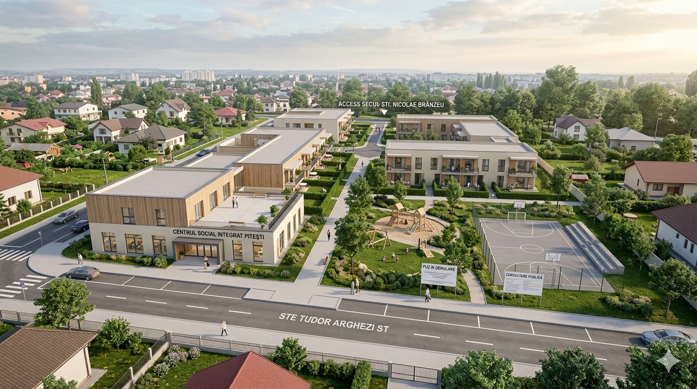 Veste uriașă pentru piteșteni! Proiectul spectaculos care va schimba cartierul Trivale! Ce se construiește?