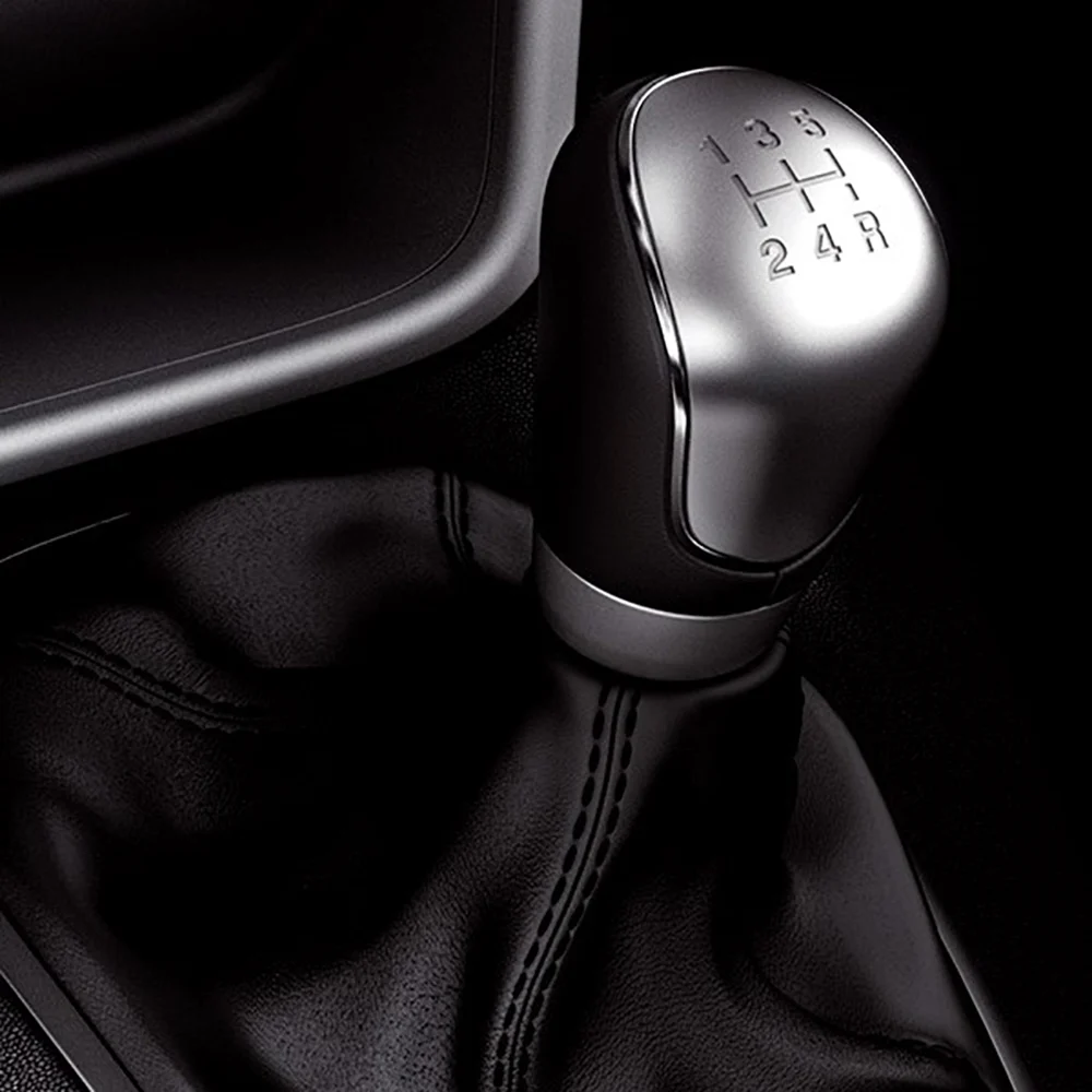 husa schimbator viteze piele naturala negru 526778