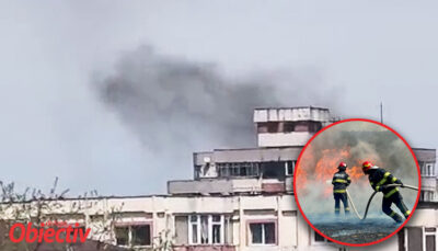 ACUM! INCENDIU puternic lângă PITEȘTI! Se INTERVINE de urgență!