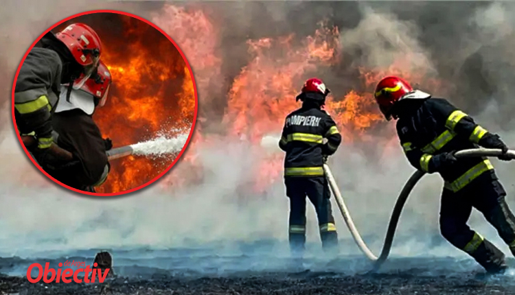 Alertă de ultimă oră! Iadul s-a dezlănțuit în Buzoiești: Flăcările uriașe au amenințat să radă totul în cale, pompierii au intervenit de urgență!