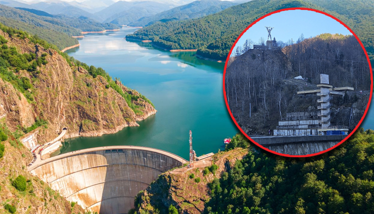 IMAGINILE MOMENTULUI de la BARAJUL VIDRARU! A început UMPLEREA LACULUI!