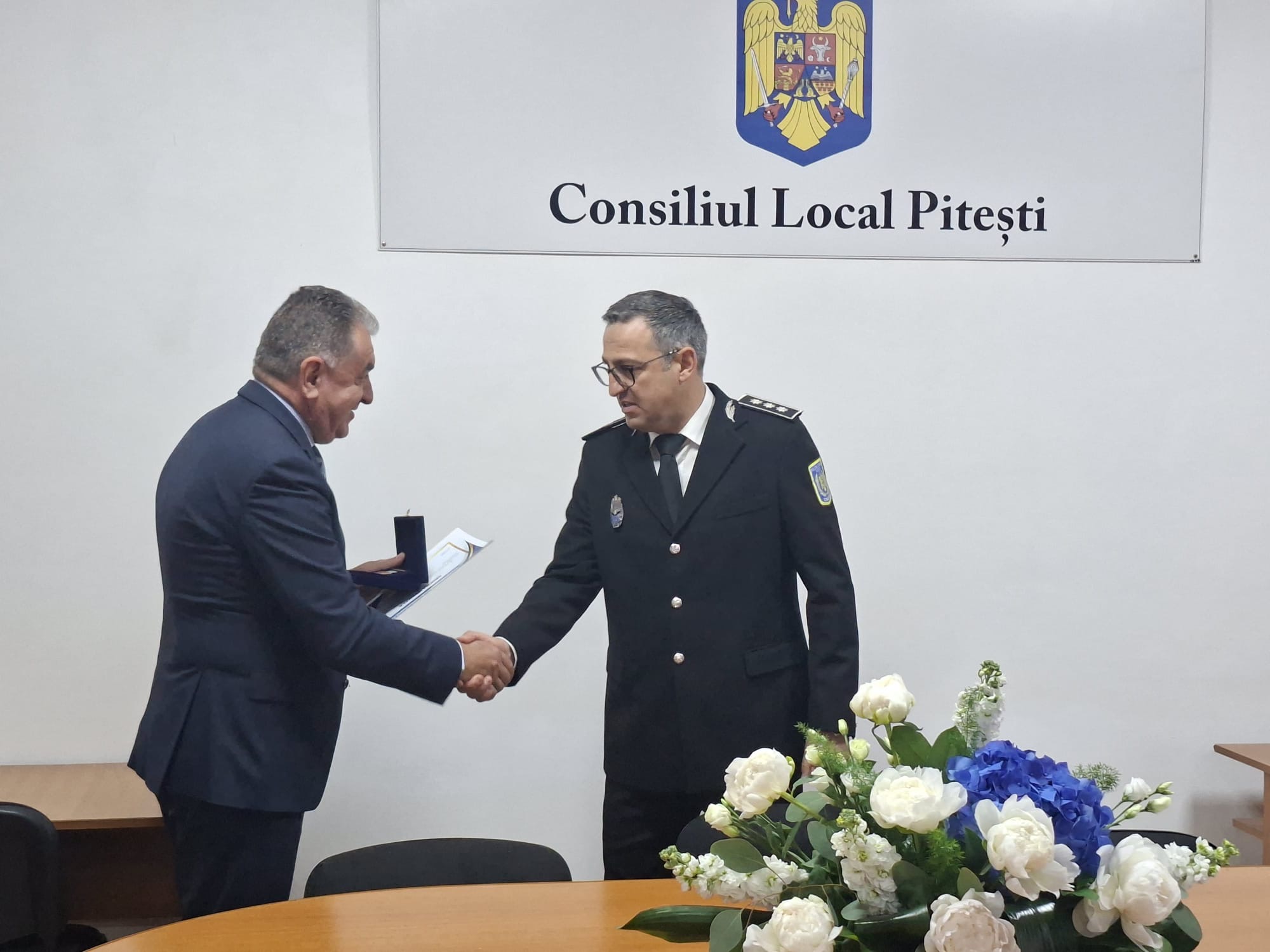 19 ani de Politie locala Pitesti!!!Primarul Gentea a transmis mesaje speciale!!!