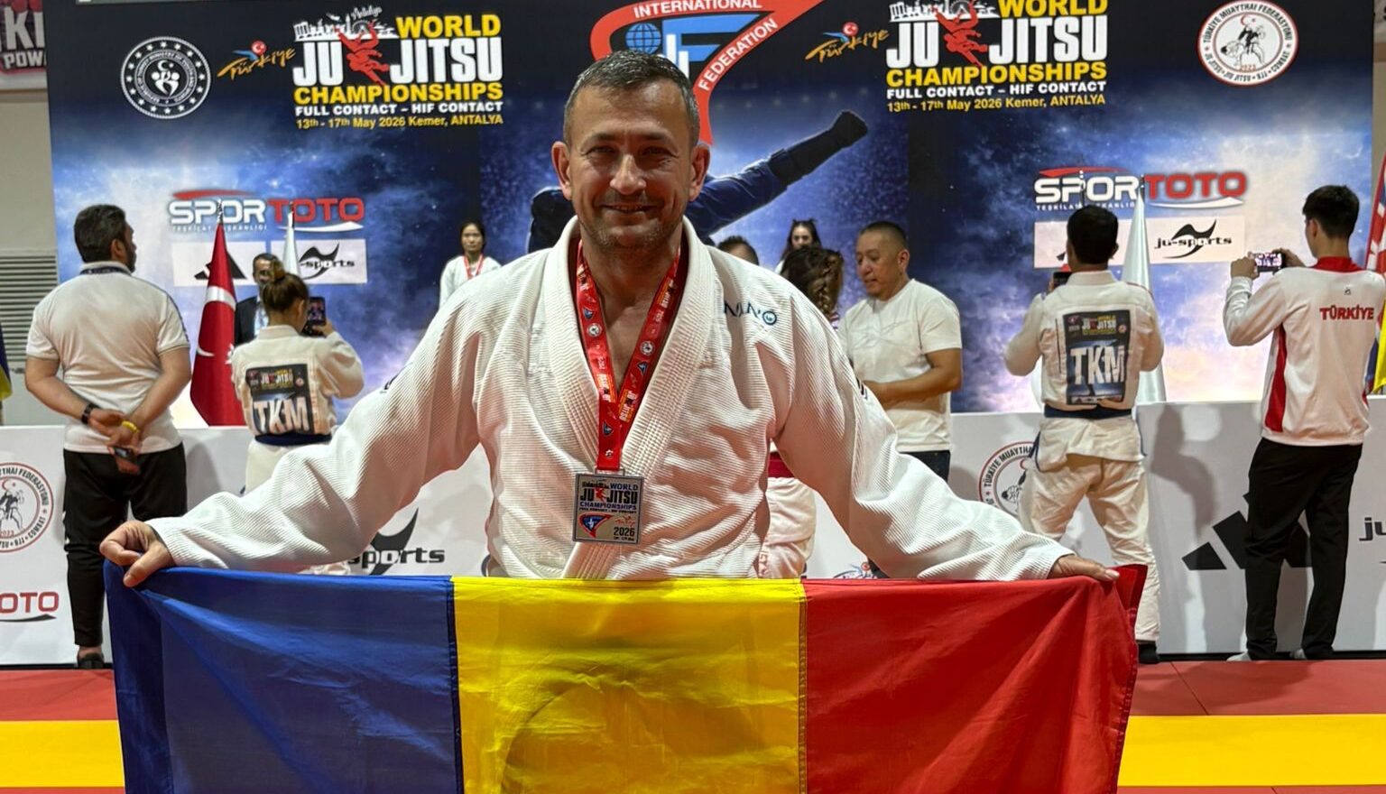 Mihai Vătafu, vicecampion mondial la Ju-Jitsu Contact! Performanță de excepție pentru sportul argeșean!