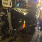 Pitești. Accident grav în Nord! A intrat cu mașina în stâlp!