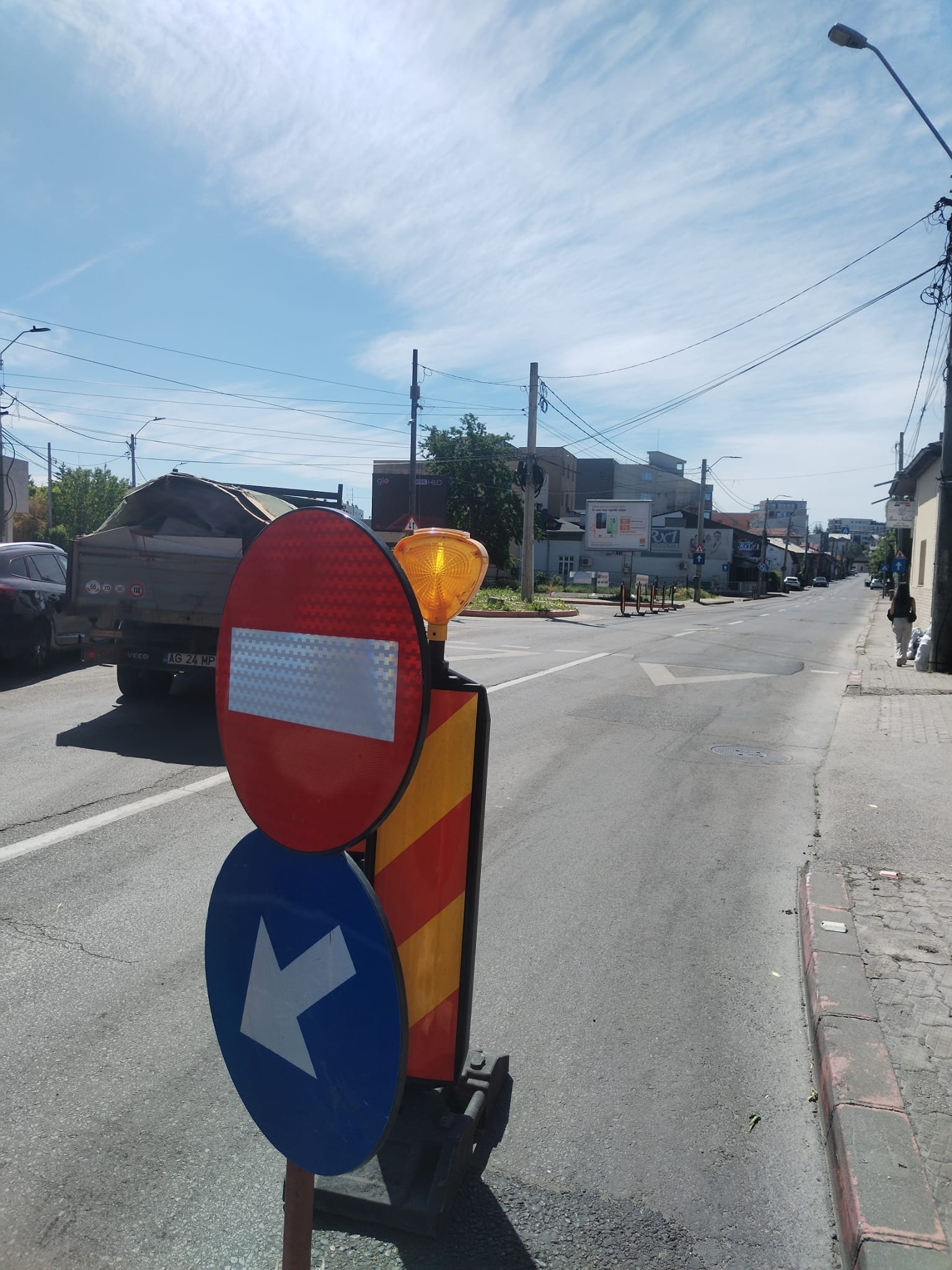 Circulație închisă pe strada Dumbravei din Pitești timp de 45 de zile. Traficul va fi deviat pe rute alternative!