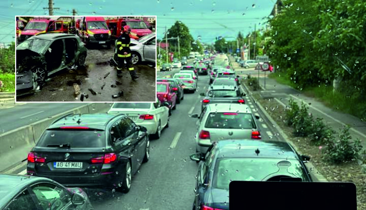 ACUM! ACCIDENT grav la ieșirea din Pitești! Se intervine de urgență!