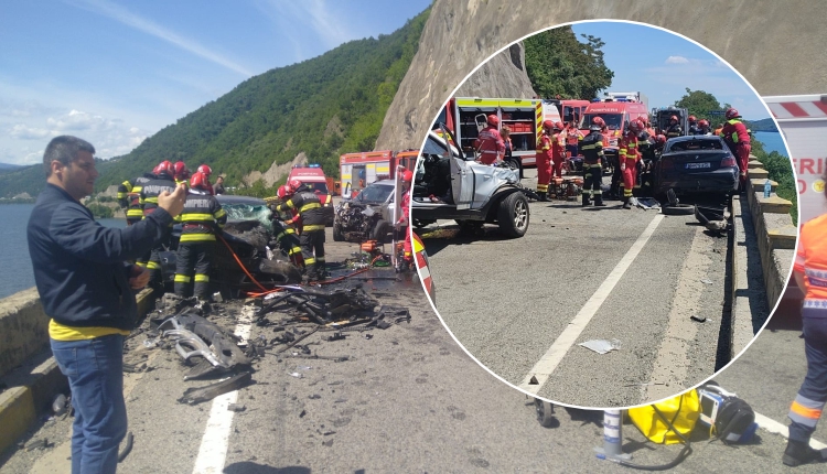 ACUM! Trafic blocat total după un accident de coșmar! O persoană a murit și mai multe sunt rănite grav!
