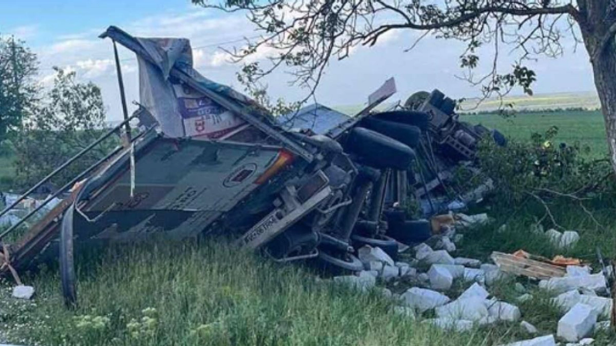 Accident de coșmar! Camion făcut praf, doi români morți pe loc!
