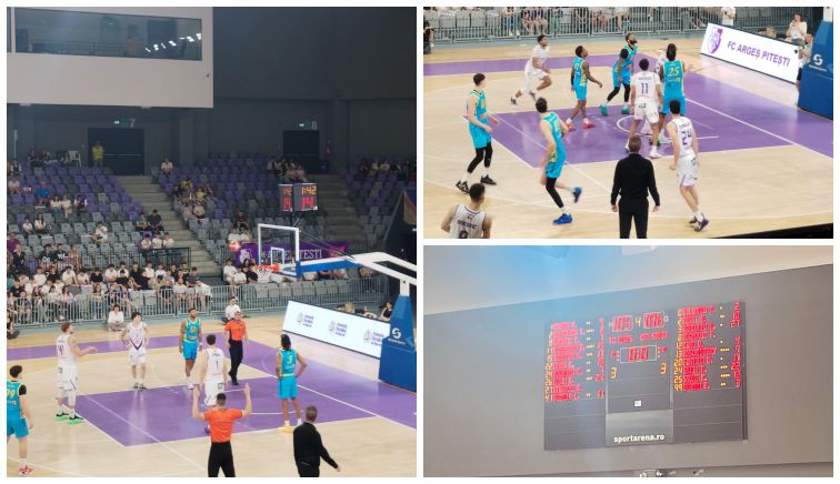 Eșec dureros pentru FC Argeș Basketball la Pitești Arena!