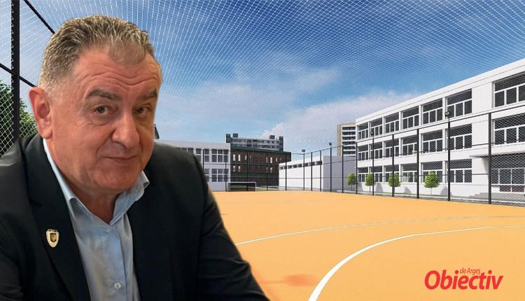 Breaking! Șase terenuri de sport noi la aceste școli din Pitești! Anunțul primarului Gentea! VIDEO