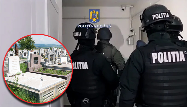 Cutremur! MAFIA locurilor de veci, destructurată de MASCAȚI! Percheziții MAMUT la o instituție!