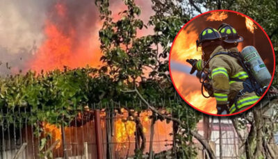 ACUM! Trei case și anexe în flăcări! Incendiu devastator! Pompierii – mobilizare de forțe!