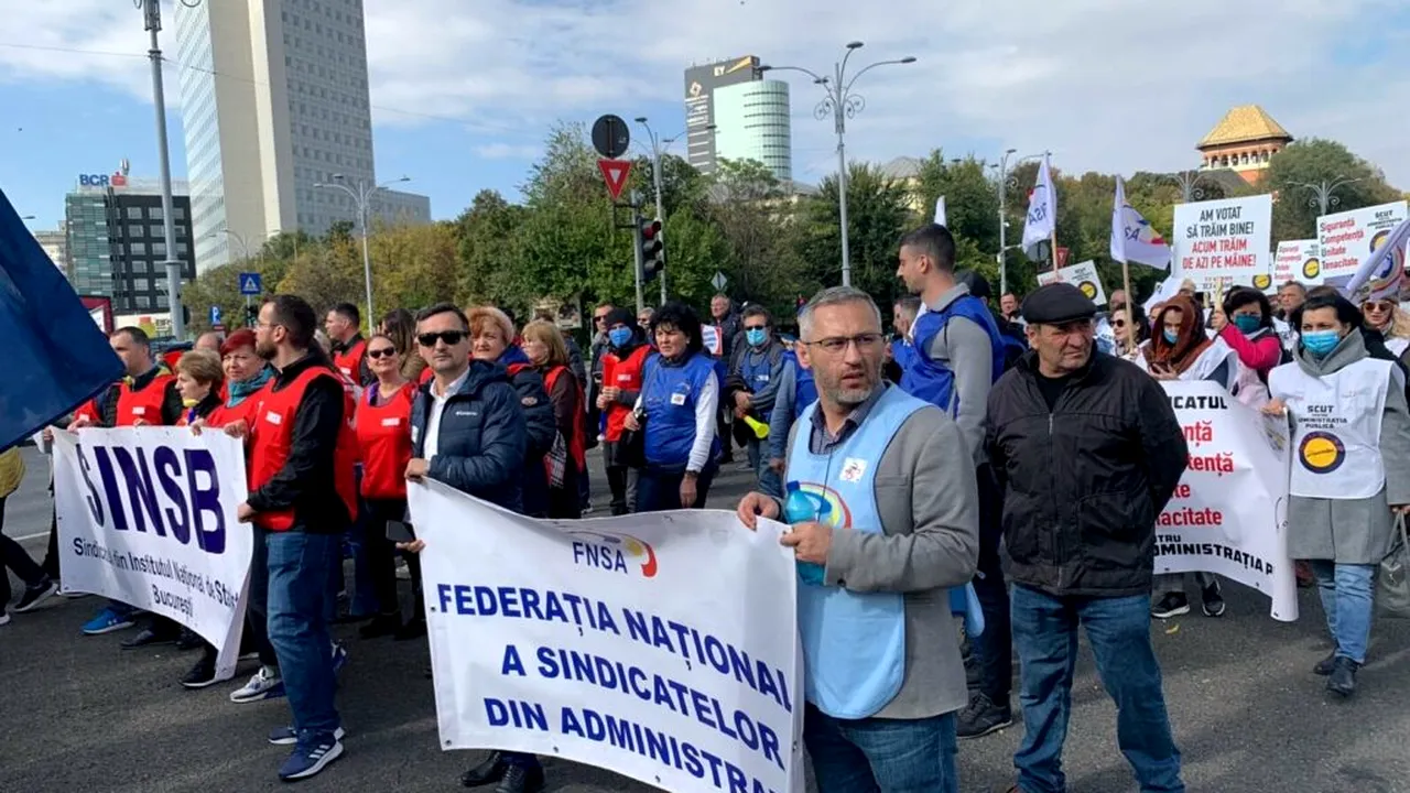 Alertă la nivel național! Cine blochează banii statului? Proteste fără precedent !Sindicalistii sunt nemultumiti!