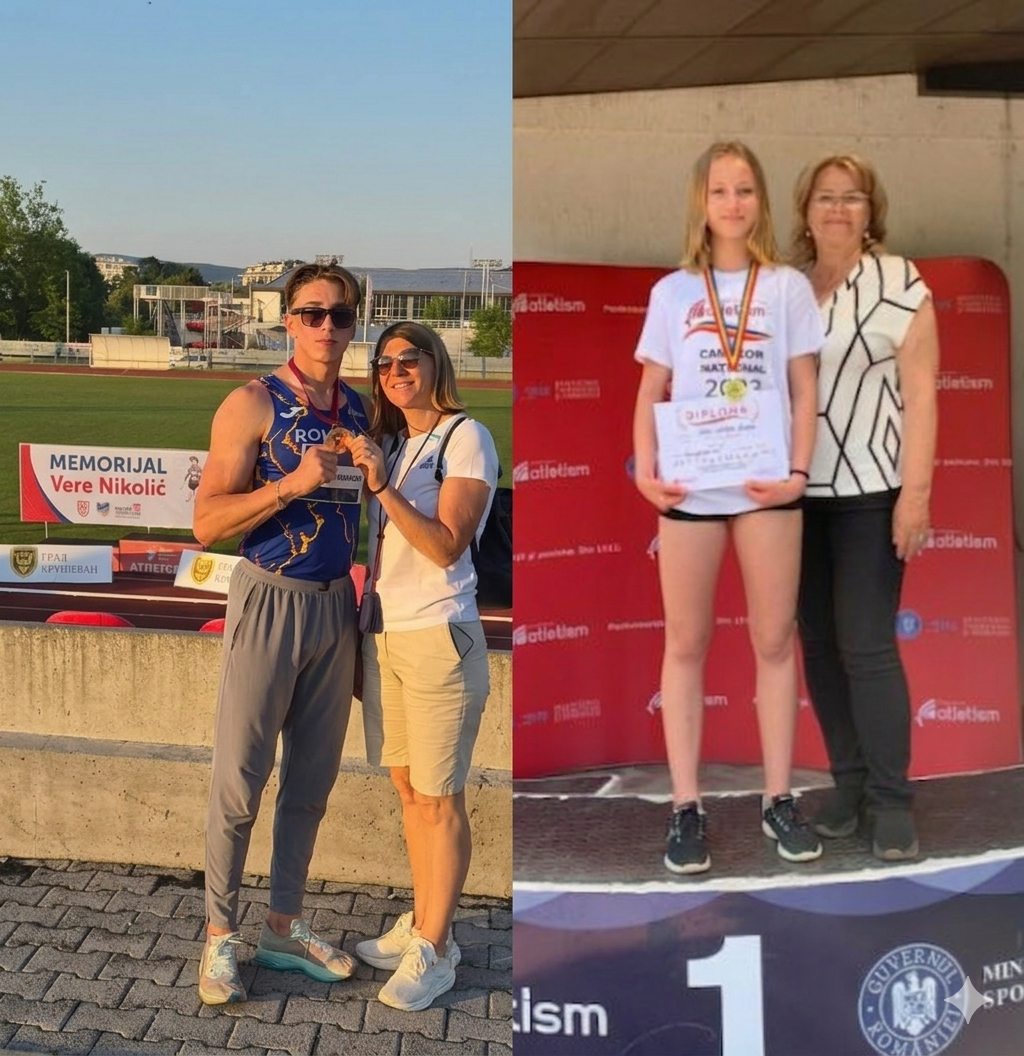 Au scris istorie! Iată cine sunt sportivii din Câmpulung care au uimit pe toată lumea la Campionatul Național de Atletism!
