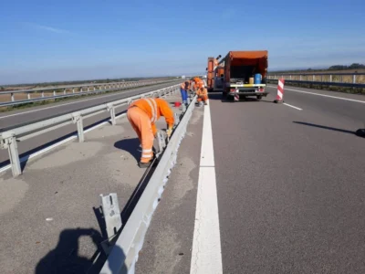 ALERTĂ! Tragedie pe șantierul Autostrăzii! Un muncitor a MURIT după ce a CĂZUT de pe un pod, de la 10 metri înălțime!