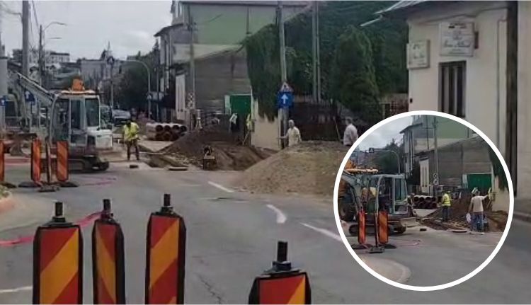 VIDEO. Mobilizare de FORȚE pe strada DUMBRAVEI! Se LUCREAZĂ în ritm alert!
