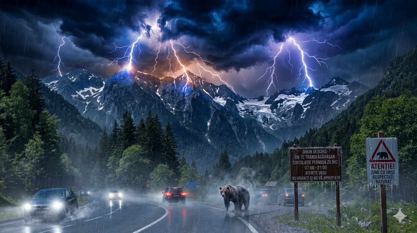 PERICOL MORTAL pe TRANSFĂGĂRĂȘAN! Autoritățile avertizează!
